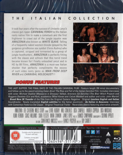 Amazonia: The Catherine Miles Story (Italia 1985) BD