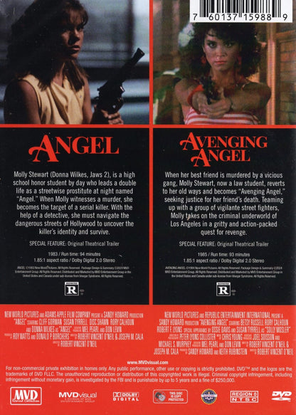 Angel & Avenging Angel (USA 1984-85) DVD