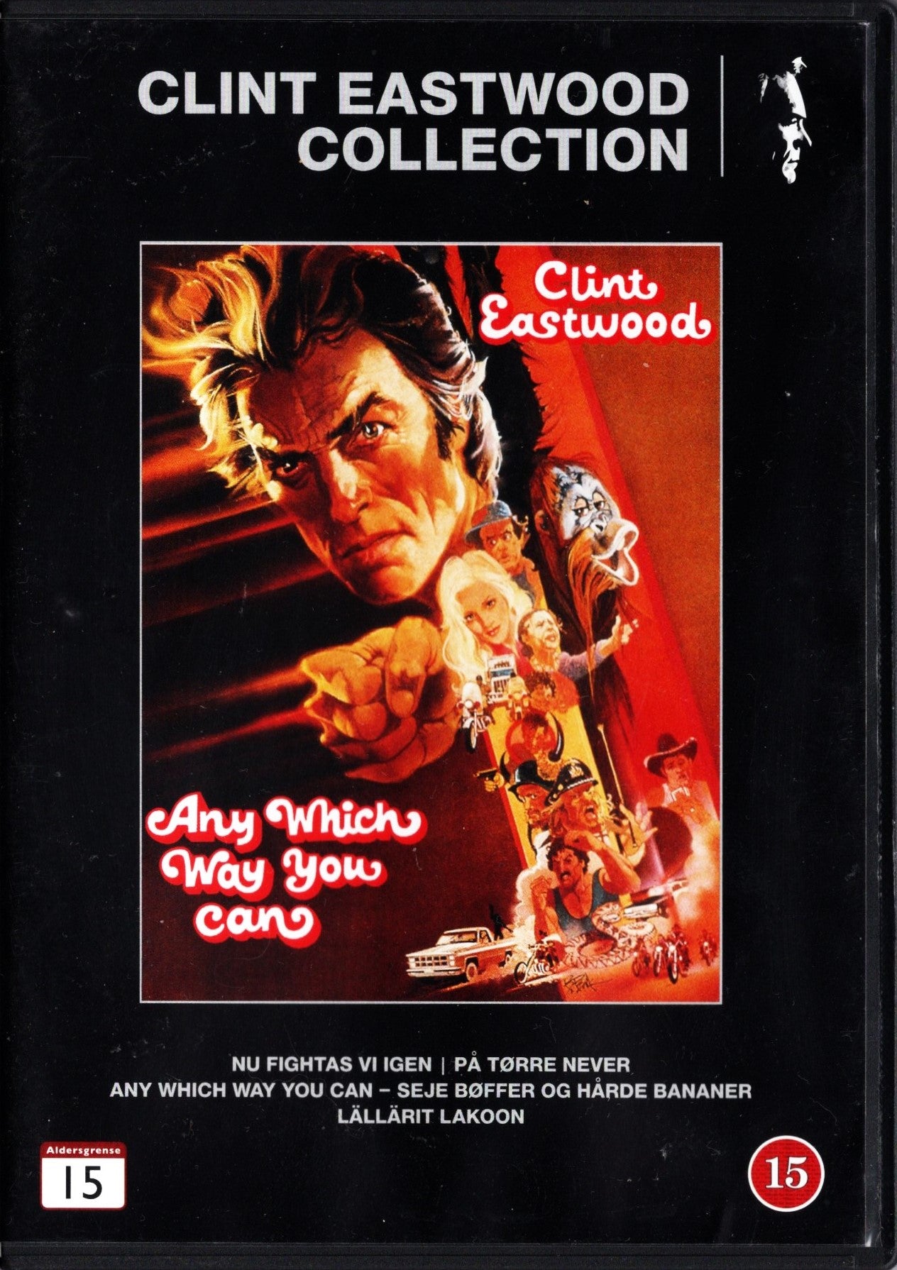 Any Which Way You Can – Lällärit lakoon (USA 1980) DVD KÄYTETTY