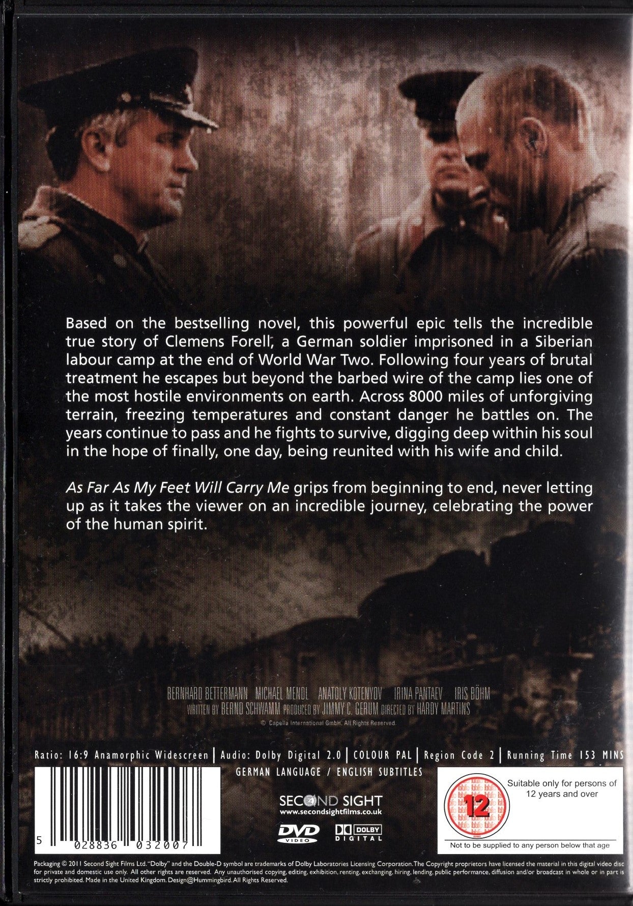 As Far As My Feet Will Carry Me (Saksa 2001) DVD KÄYTETTY