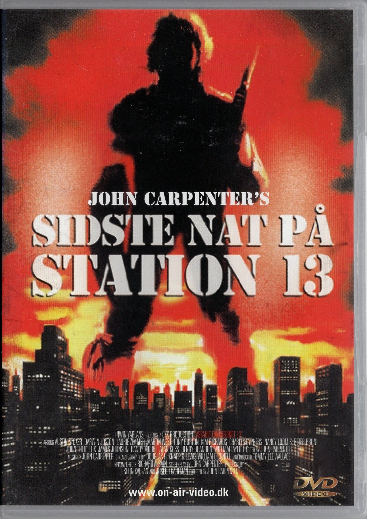 Assault on Precinct 13 (USA 1976) DVD KÄYTETTY