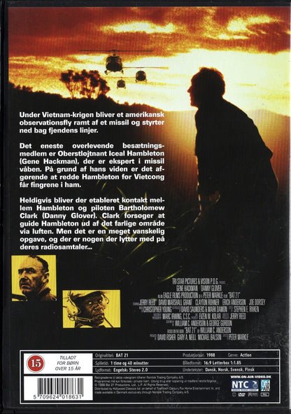 Bat 21 – Taistelutunnus Bat 21 (USA 1988) DVD KÄYTETTY