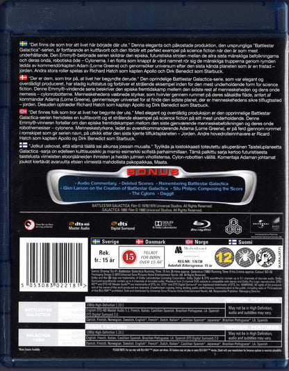 Battlestar Galactica – The Complete Original Series BD KÄYTETTY