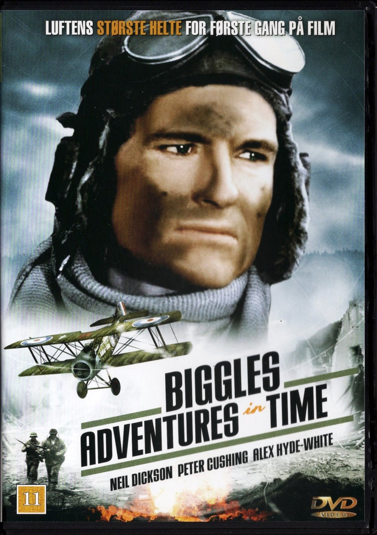 Biggles – Adventures in Time (1986) DVD KÄYTETTY