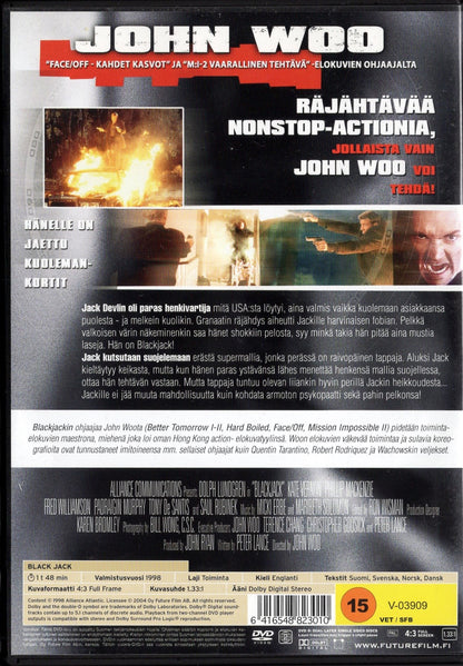 Blackjack (USA 1998) DVD KÄYTETTY