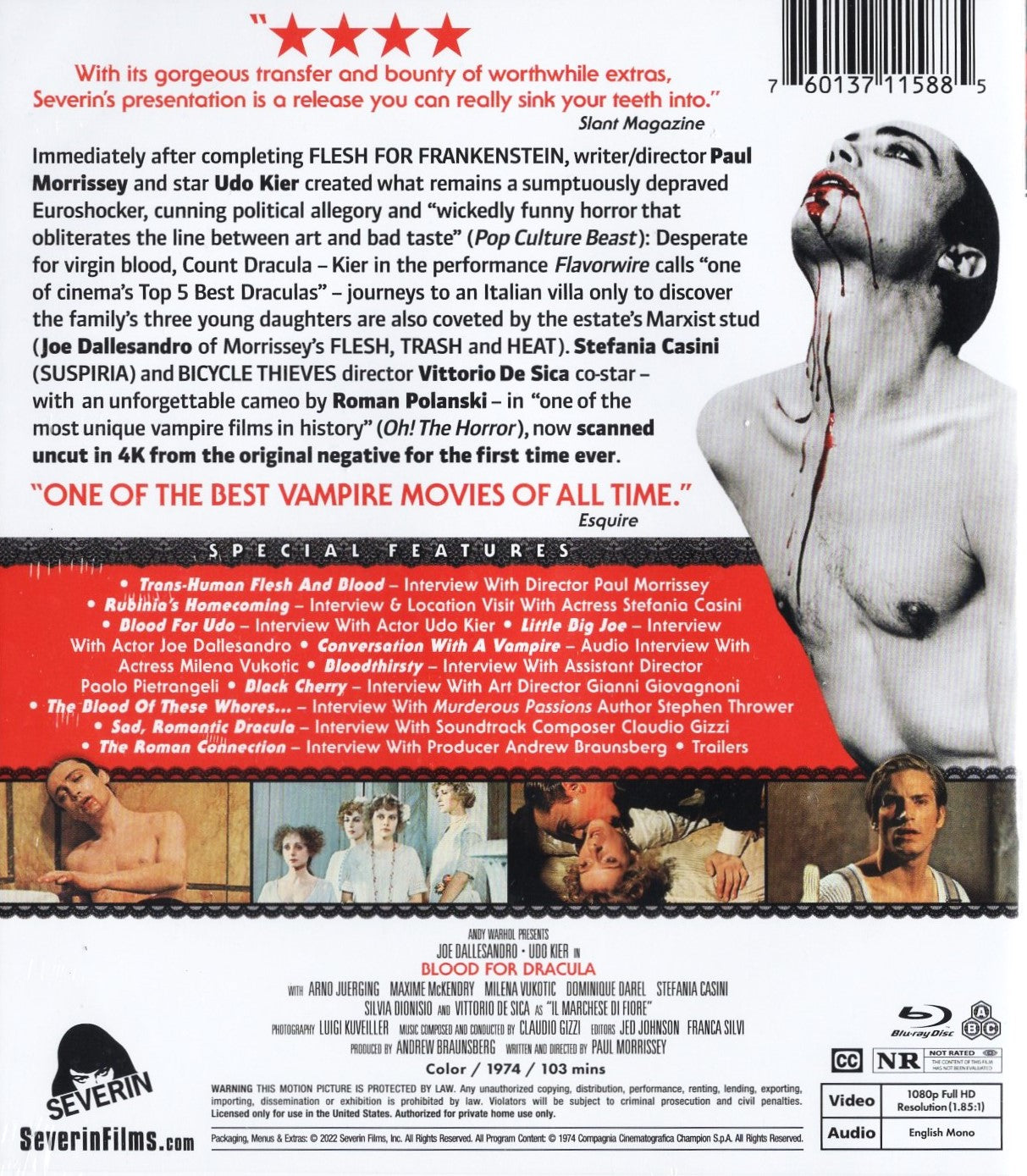 Blood for Dracula (1974) BD
