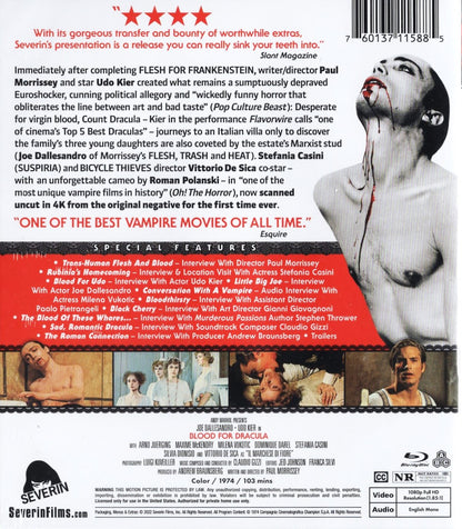 Blood for Dracula (1974) BD