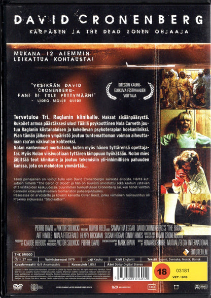 Brood (USA 1979) DVD KÄYTETTY