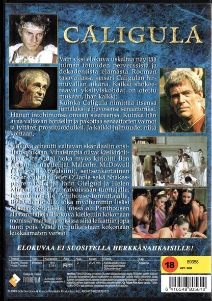 Caligula (Italia 1979) DVD KÄYTETTY