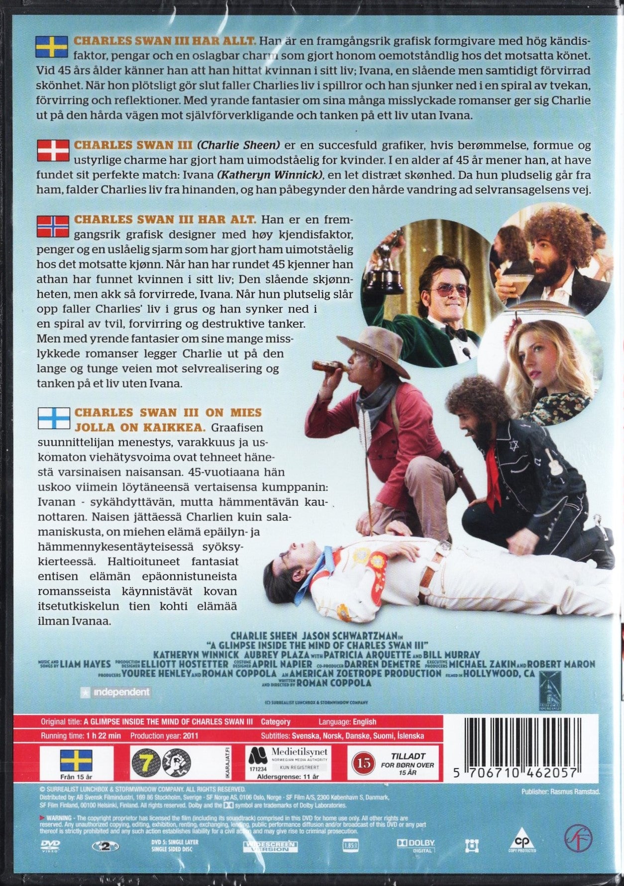 Glimpse Inside the Mind of Charles Swan III (USA 2012) DVD