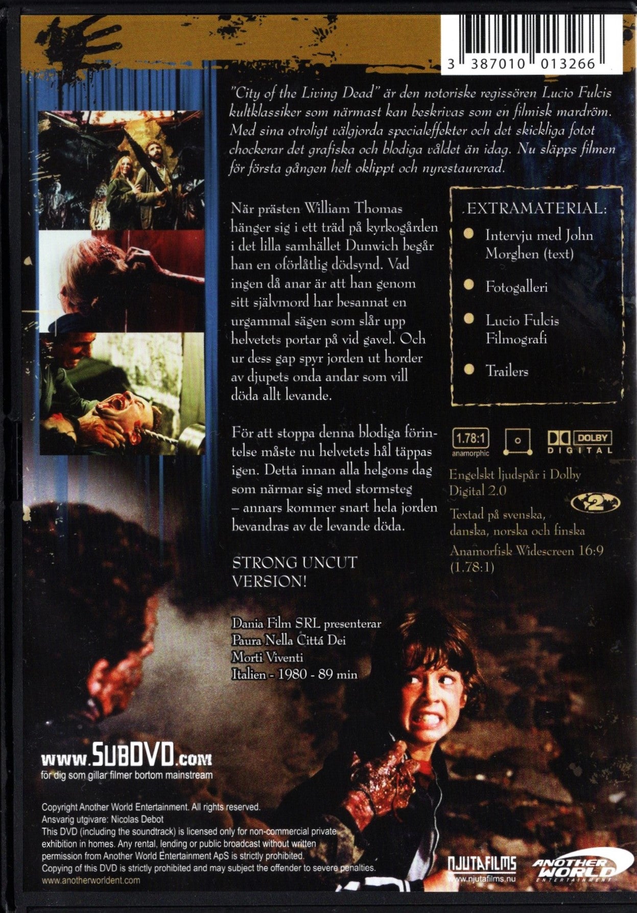 Zombie Collection (Italia 1979-1981) - DVD KÄYTETTY
