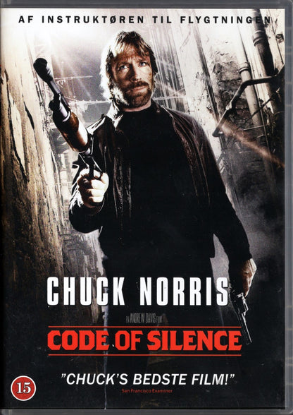 Code of Silence – Vaikenemisen laki (USA 1985) DVD KÄYTETTY