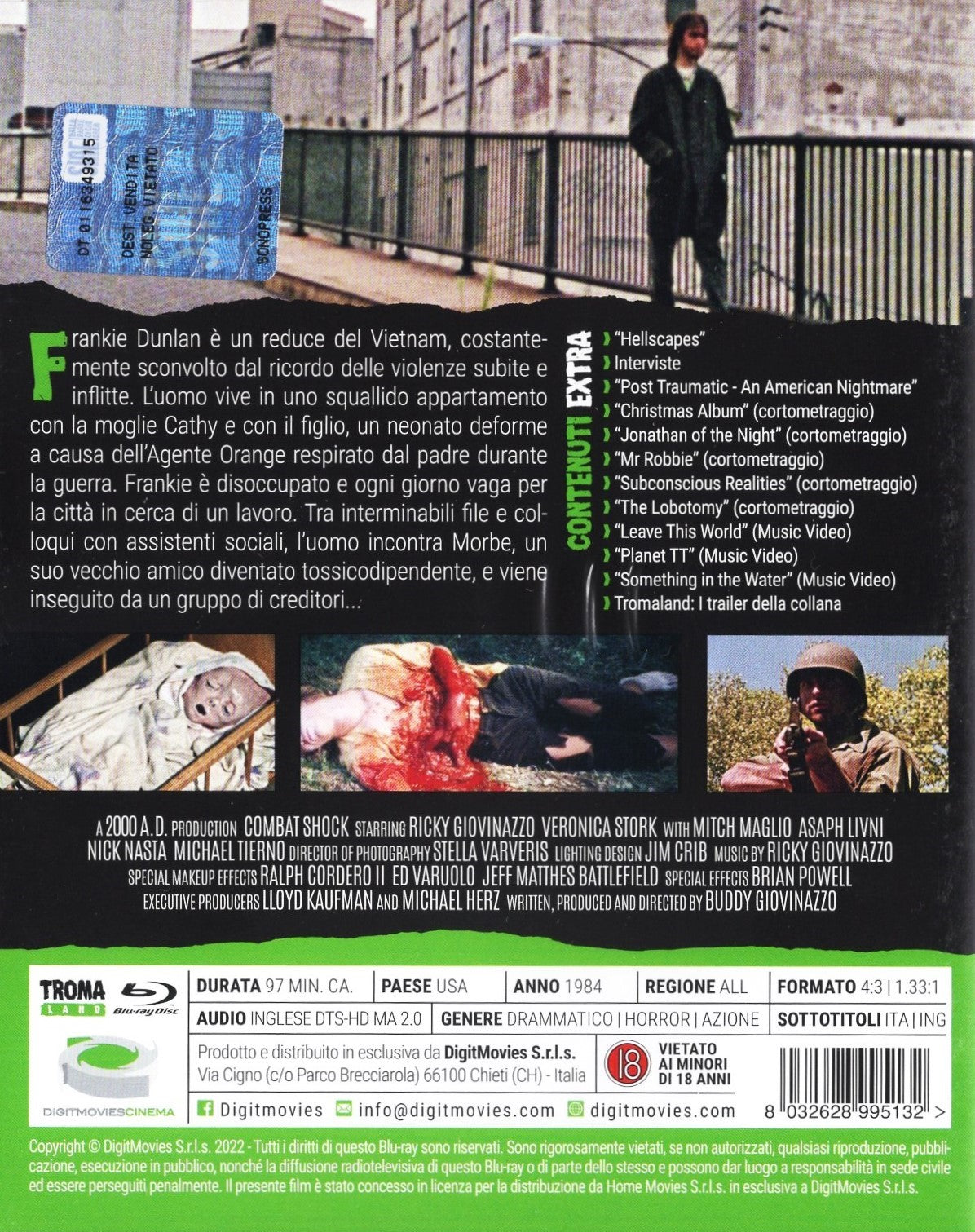 Combat Shock (USA 1984) BD