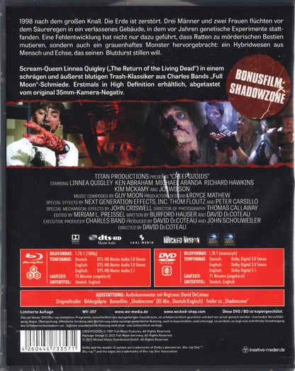 Creepozoids (USA 1987) BD + DVD