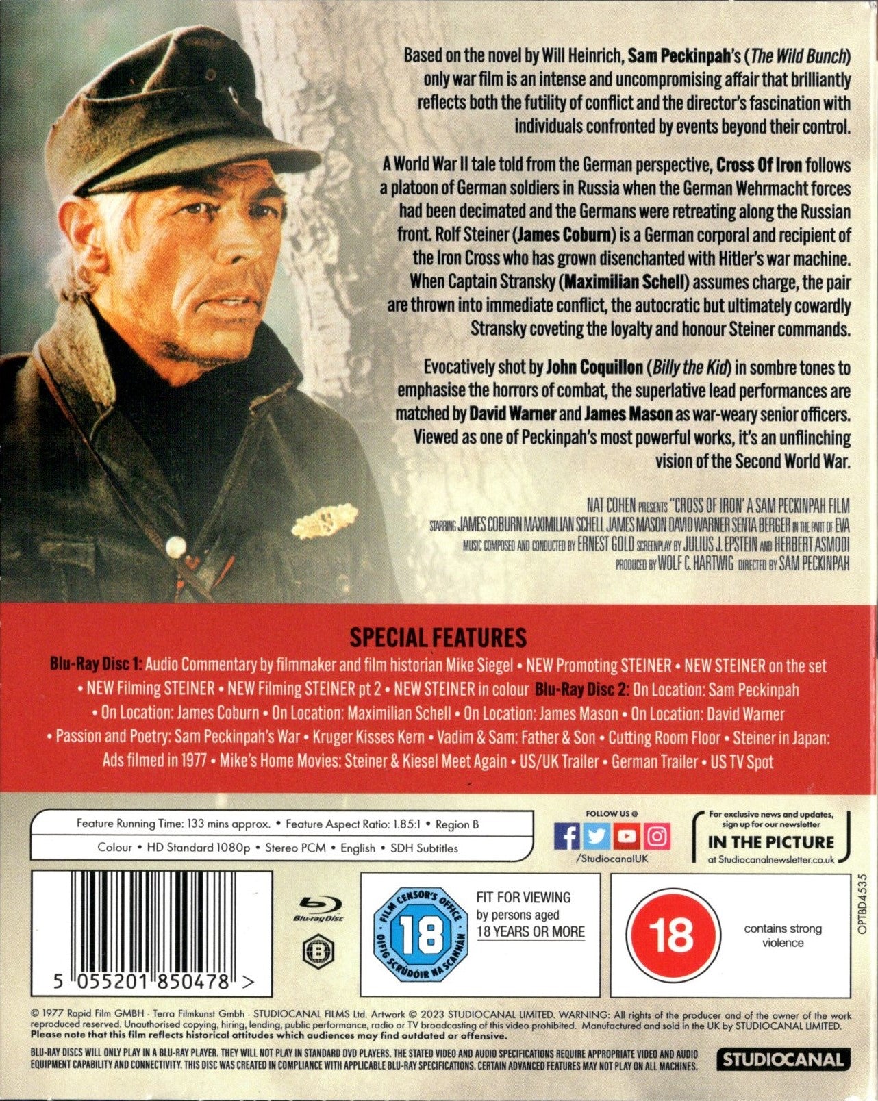 Cross of Iron (USA 1977) BD