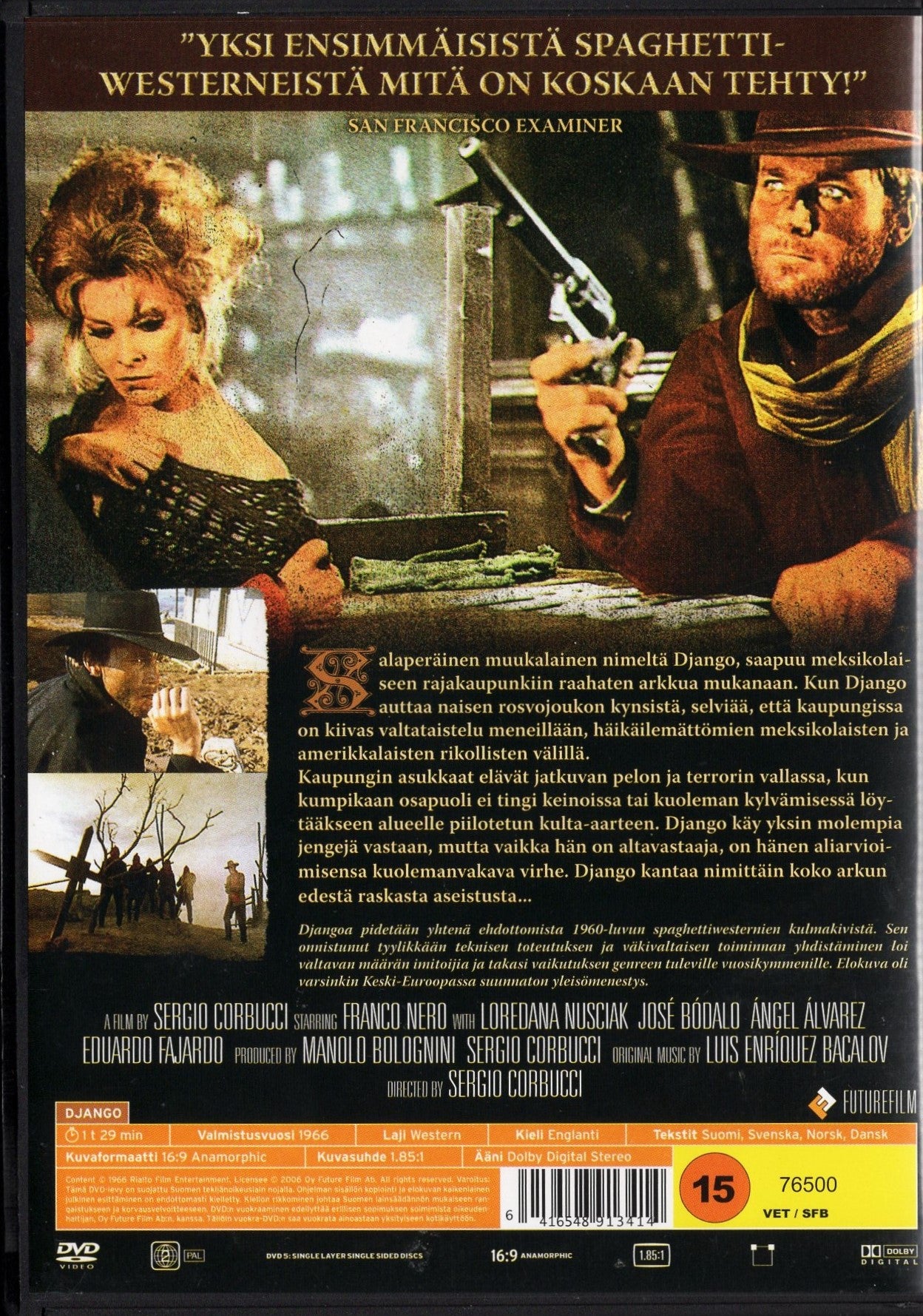 Django - kostaja (Italia 1966) DVD KÄYTETTY