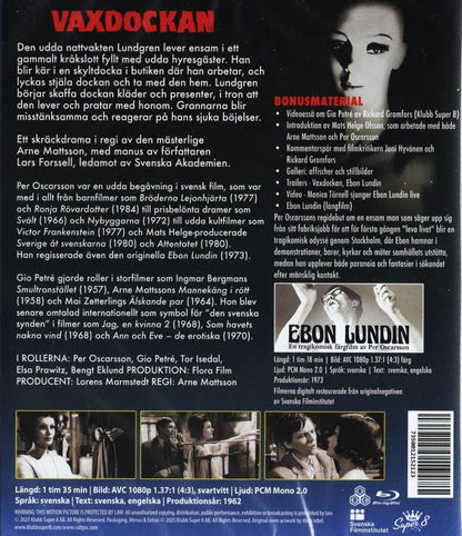 Doll - Vaxdockan (Ruotsi 1962) - SLIPCASE BD