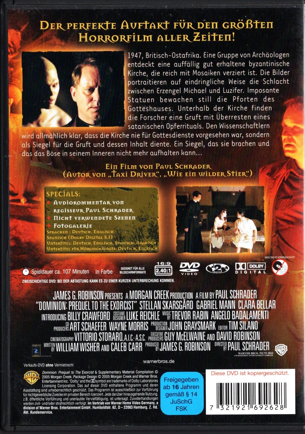 Dominion: Prequel to the Exorcist (USA 2005) DVD KÄYTETTY