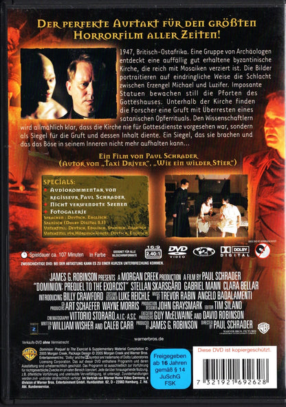 Dominion: Prequel to the Exorcist (USA 2005) DVD KÄYTETTY