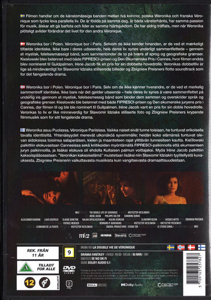 Double Life if Veronique – Veronikan kaksoiselämä (USA 1991) DVD KÄYTETTY