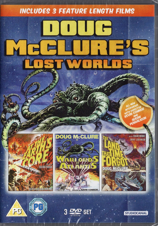 Doug McClure’s Lost Worlds - 3 Films DVD