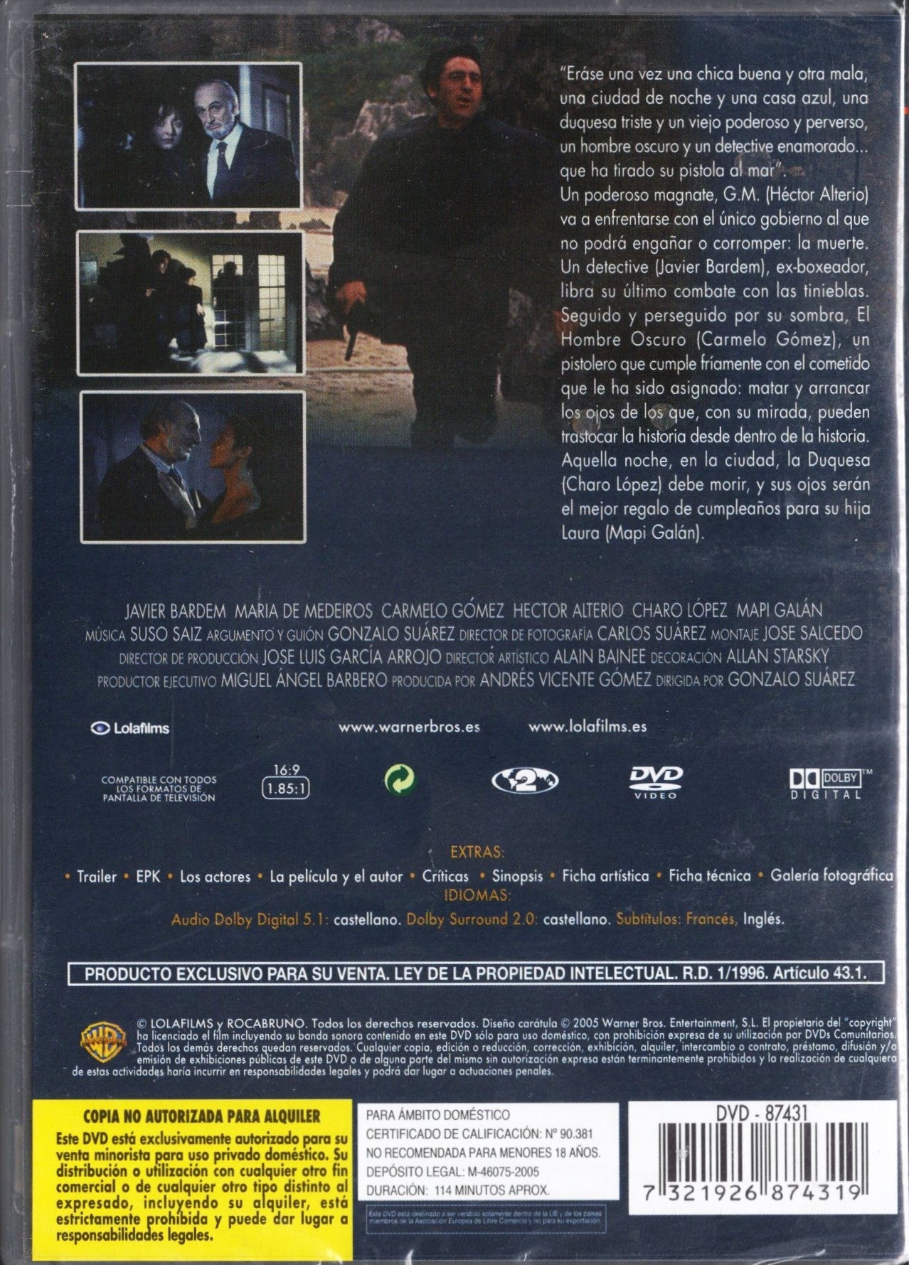 Detective and Death (Espanja 1994) DVD