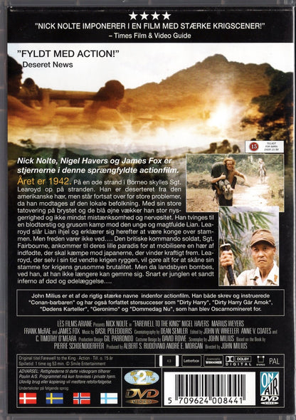 Farewell to the King – Jäähyväiset kuninkaalle (USA 1989) DVD KÄYTETTY