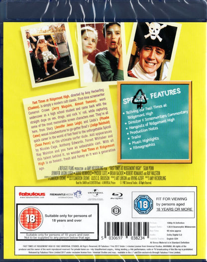 Fast Times at Ridgemont High (USA 1982) BD