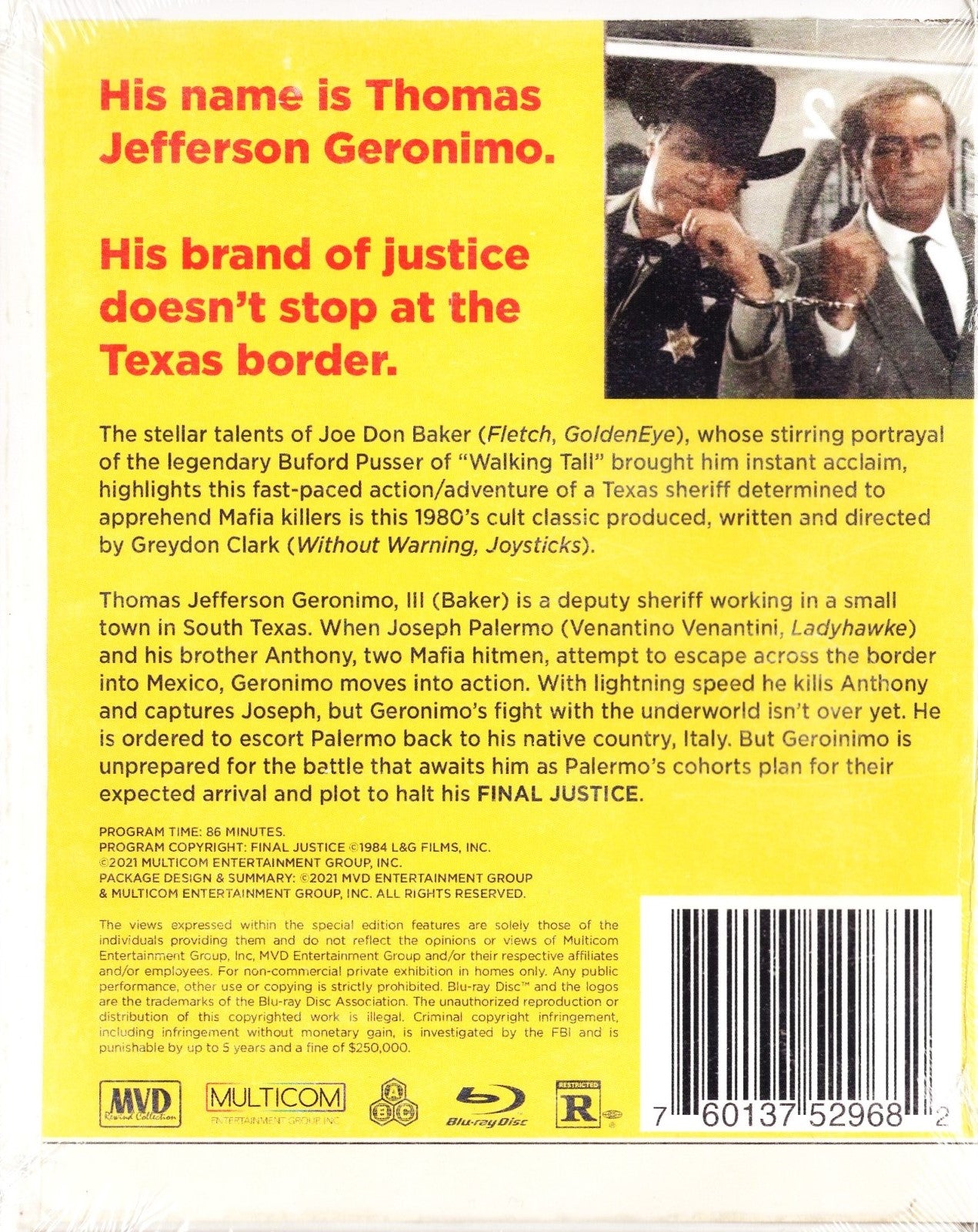 Final Justice (USA 1985) BD