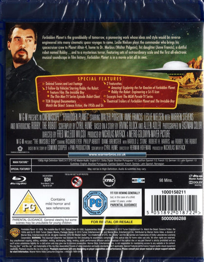 Forbidden Planet (USA 1956) BD
