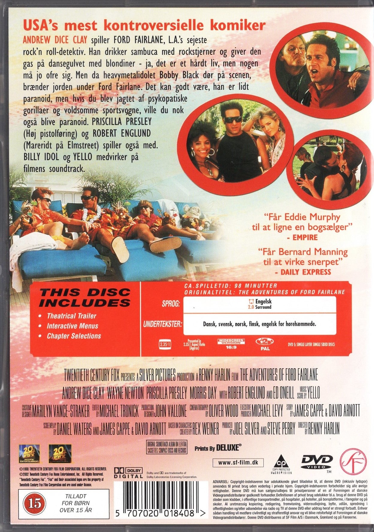 Ford Fairlane (USA 1990) DVD KÄYTETTY