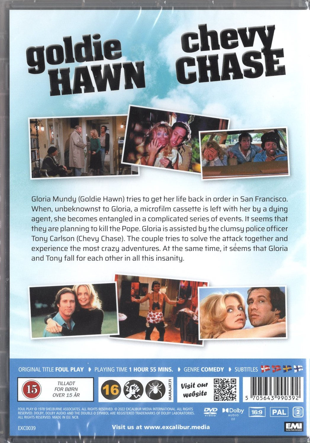 Foul Play – Tyttö joka tiesi liikaa (USA 1978) DVD