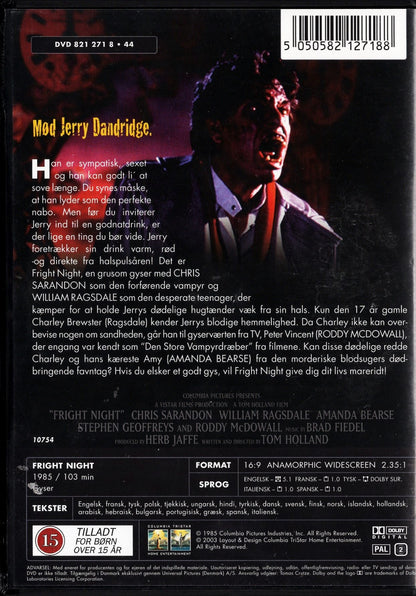 Fright Night – Kauhun yö (1985) DVD KÄYTETTY