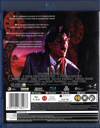 Fright Night – Kauhun yö (USA 1985) BD KÄYTETTY