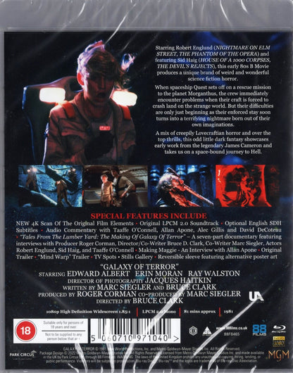 Galaxy of Terror (USA 1981) BD