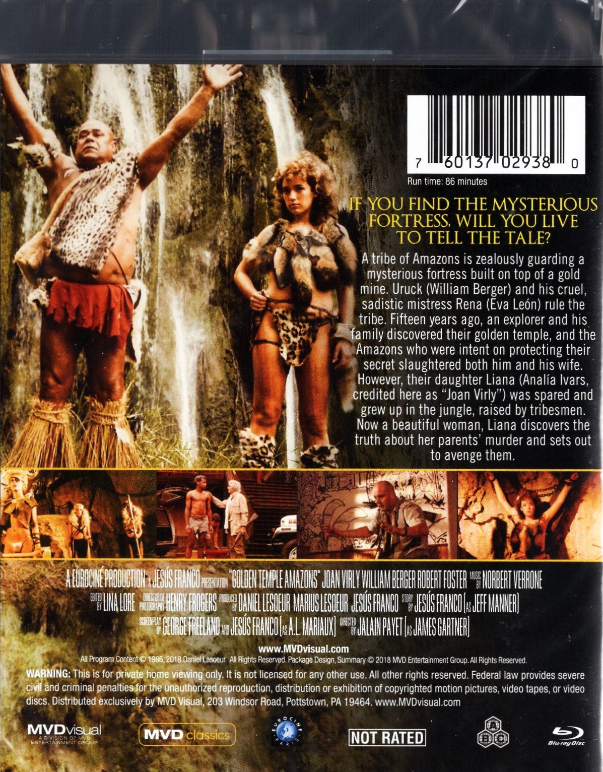 Golden Temple Amazons (Ranska 1986) BD