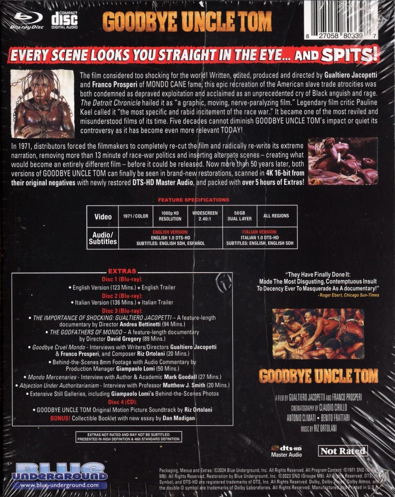 Goodbye Uncle Tom (USA 1971) BD