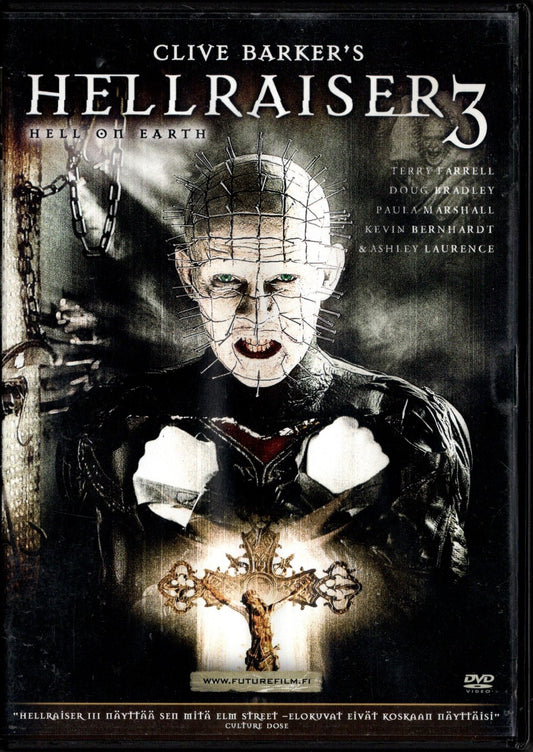 Hellraiser 3 – Hell On Earth (USA 1992) DVD KÄYTETTY