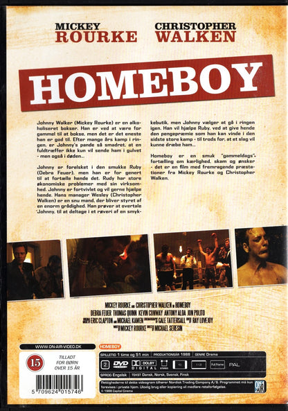 Homeboy – Viimeinen erä (USA 1988) DVD KÄYTETTY