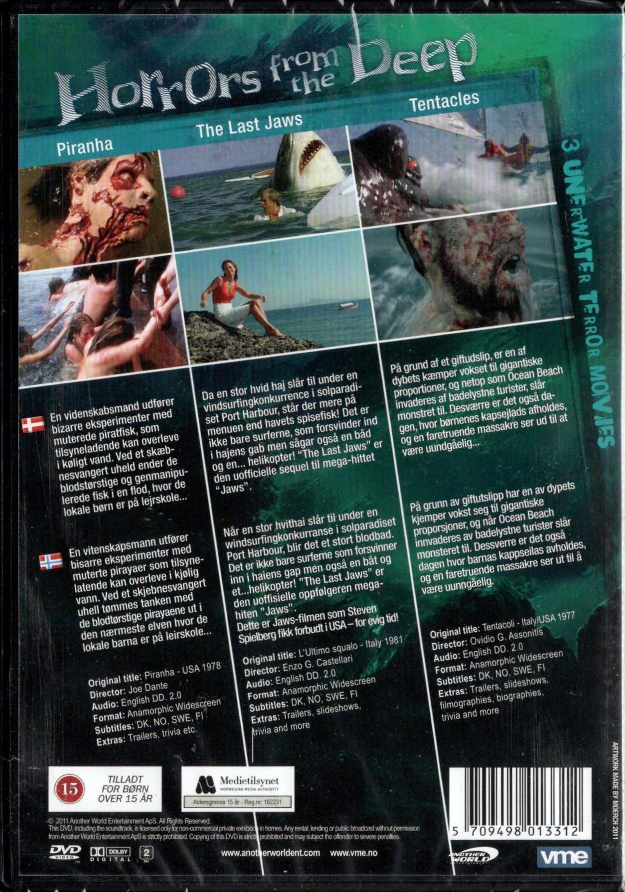 Horrors from the Deep - DVD