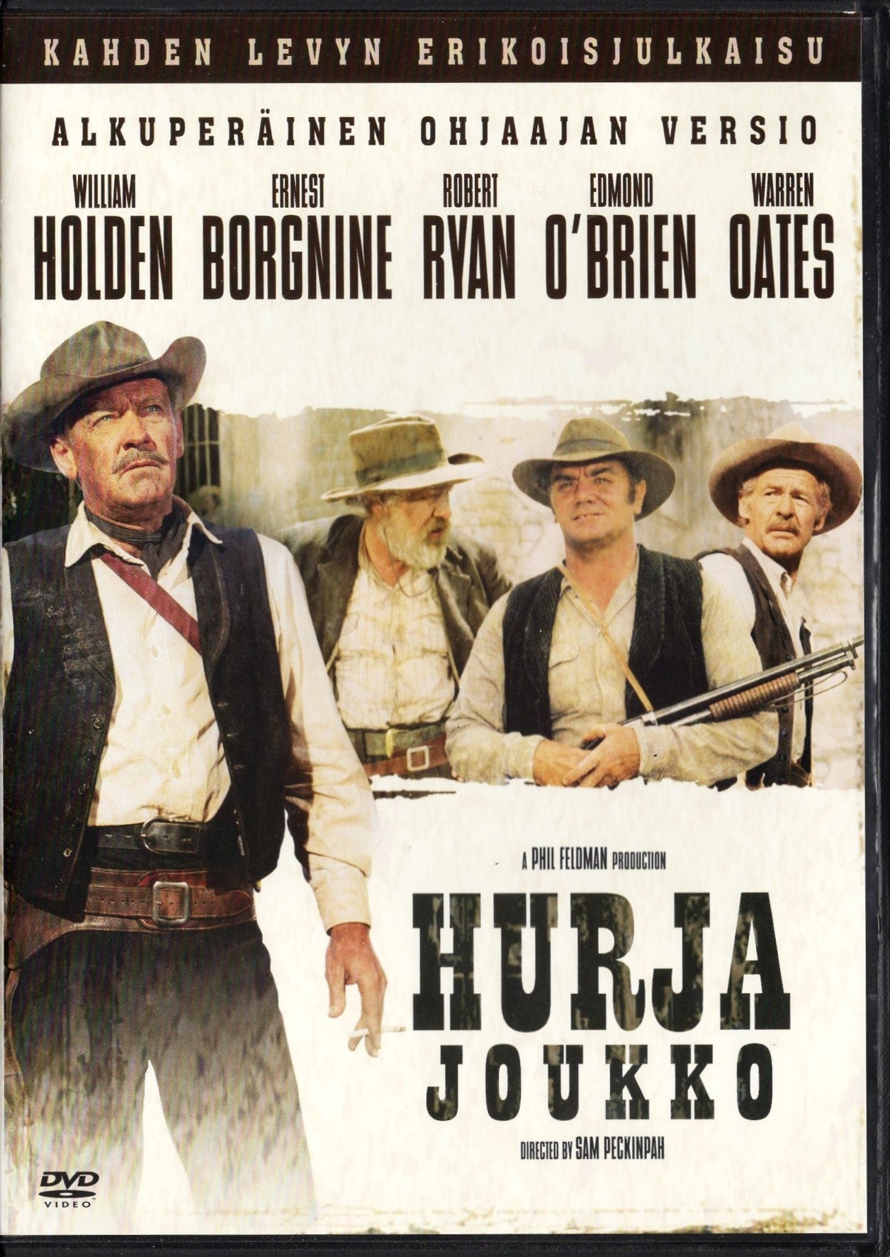 Wild Bunch – Hurja joukko (USA 1969) DVD KÄYTETTY