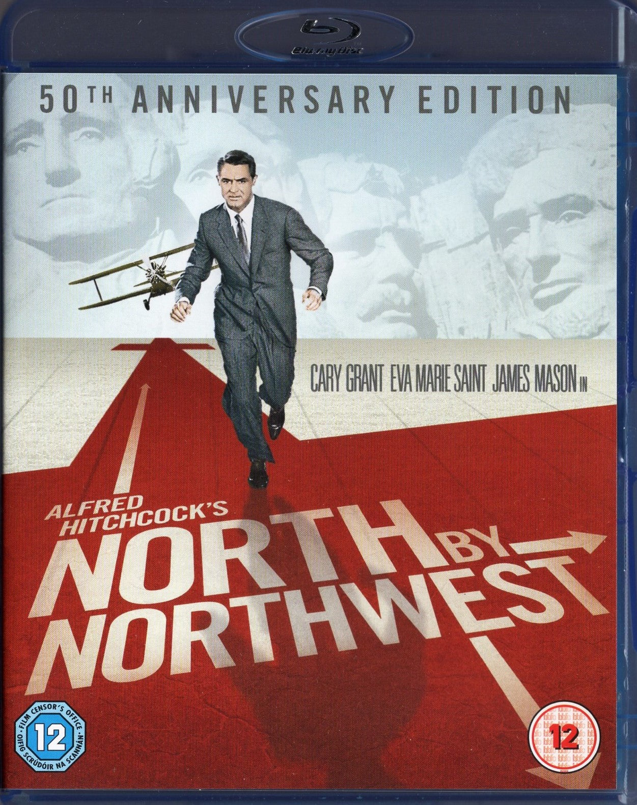 North by Northwest - Vaarallinen romanssi (1959) BLU-RAY KÄYTETTY
