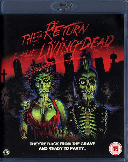 Return of the Living Dead (1985) BLU-RAY KÄYTETTY