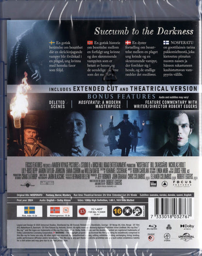 Nosferatu (2024) BLU-RAY
