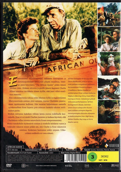 African Queen - Afrikan kuningatar (1951) DVD KÄYTETTY