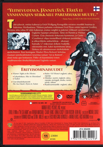 Sea Hawk - Merihaukka (1940) DVD KÄYTETTY