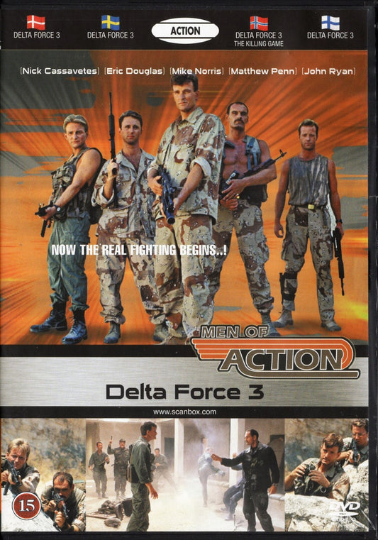 Delta Force 3 (1991) DVD KÄYTETTY