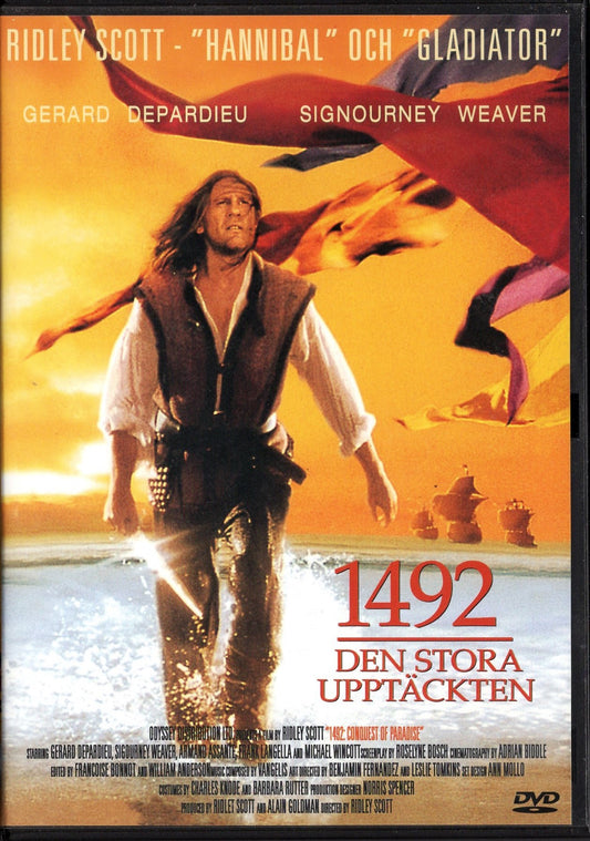 1492: Conquest of Paradise / 1492 – paratiisin valloitus (1992) DVD KÄYTETTY