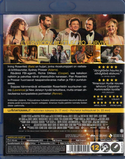 American Hustle (2013) BD KÄYTETTY