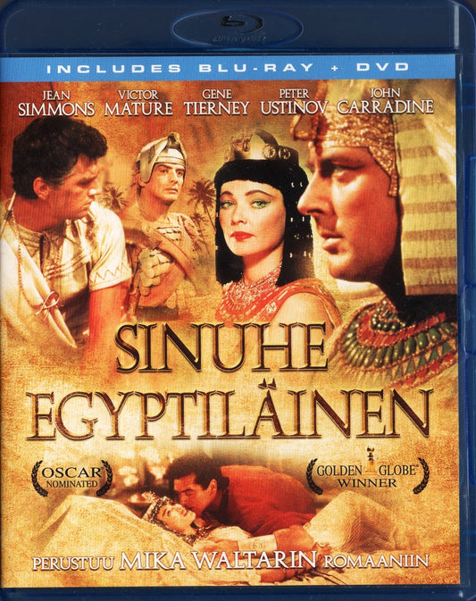 Egyptian - Sinuhe egyptiläinen (1954) BD & DVD KÄYTETTY